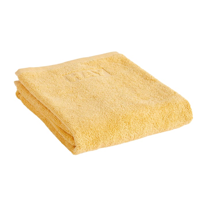 Mono badehåndklæde 50x100 cm - Yellow - HAY